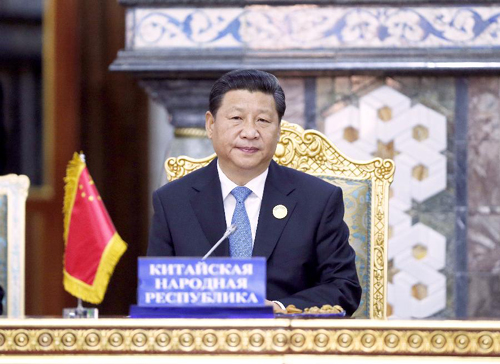 习近平出席上海合作组织杜尚别峰会并发表重要讲话