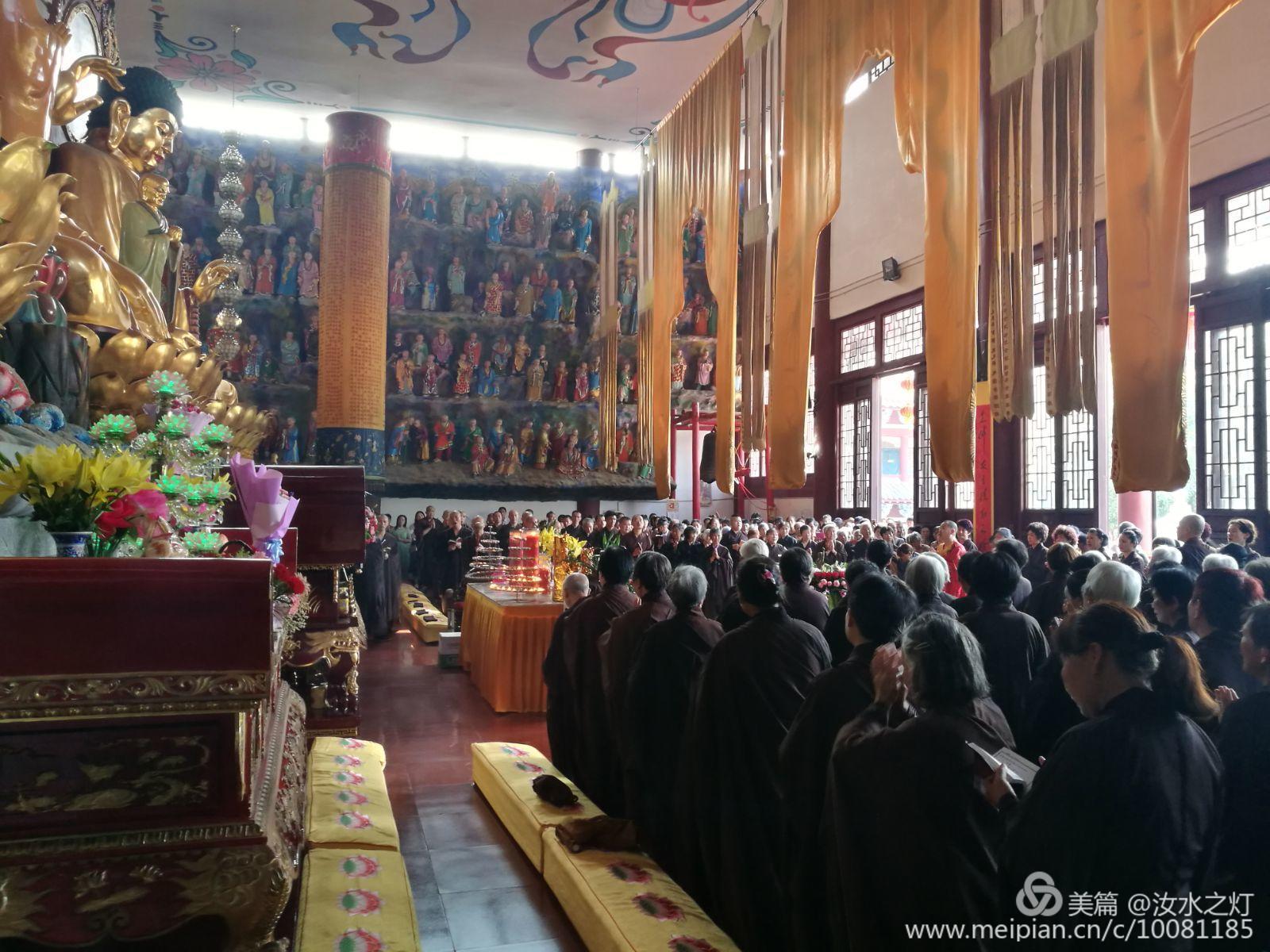 正觉古寺圆满举行浴佛节法会
