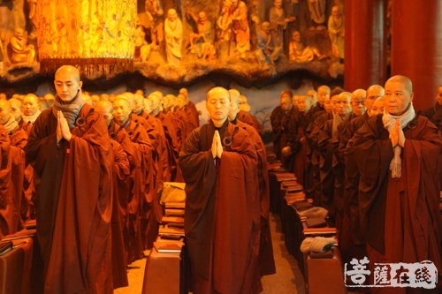 抚州大金山寺三坛大戒圆满：发戒牒谢师
