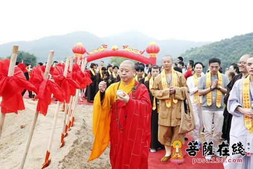 中国法眼宗发源地崇寿禅院重建奠基庆典法会举行暨首届文益禅师与法眼宗学术研讨会开幕