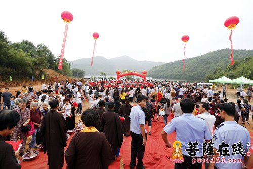 中国法眼宗发源地崇寿禅院重建奠基庆典法会举行暨首届文益禅师与法眼宗学术研讨会开幕
