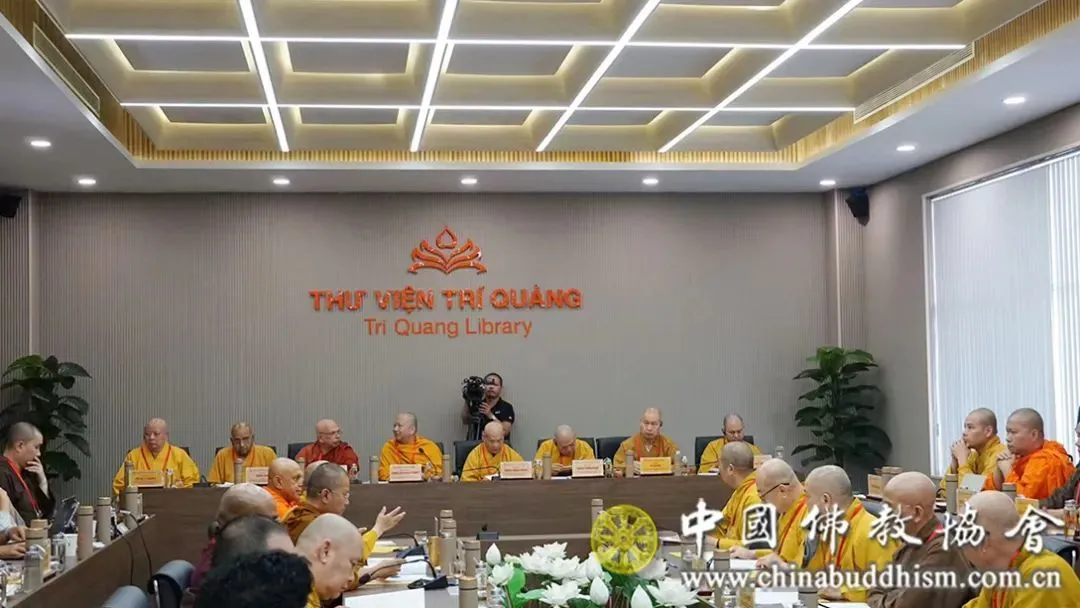 中国佛教代表团赴越南出席2025年联合国卫塞节筹备会议